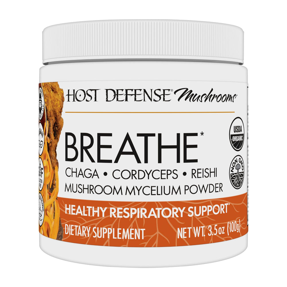 Host Defense Breathe Powder front label