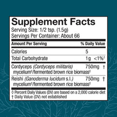CordyChi Powder jar front with label