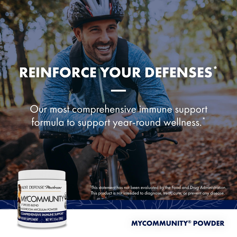 Mushrooms Lion's Mane, Reishi, and Chaga featured for immune support