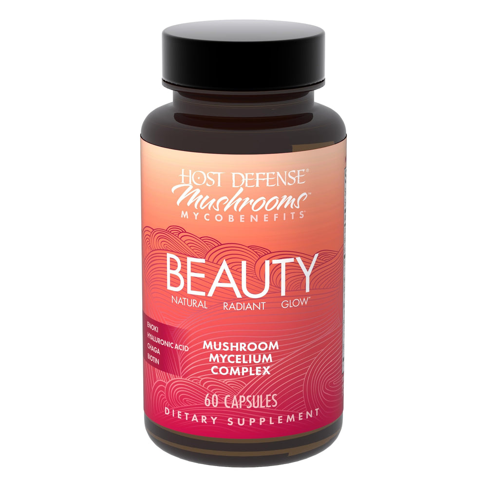 Host Defense MycoBenefits Beauty Capsules bottle