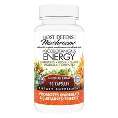 Host Defense MycoBotanicals Energy Capsules bottle