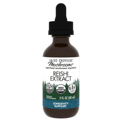 Host Defense Reishi Extract 2oz bottle with label
