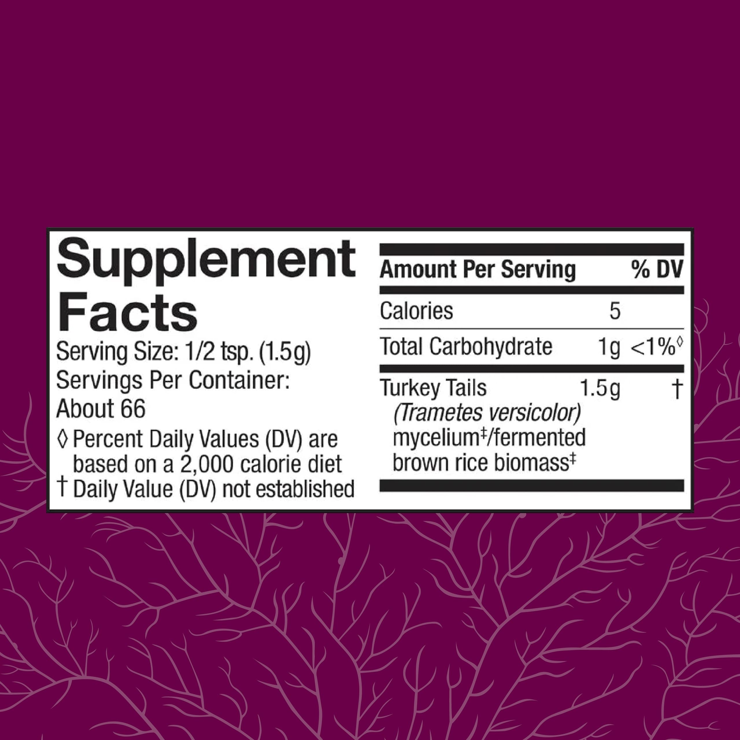Bottle of Host Defense Turkey Tail Mushroom Powder
