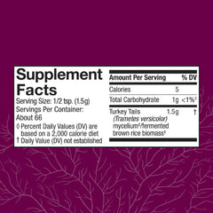 Bottle of Host Defense Turkey Tail Mushroom Powder