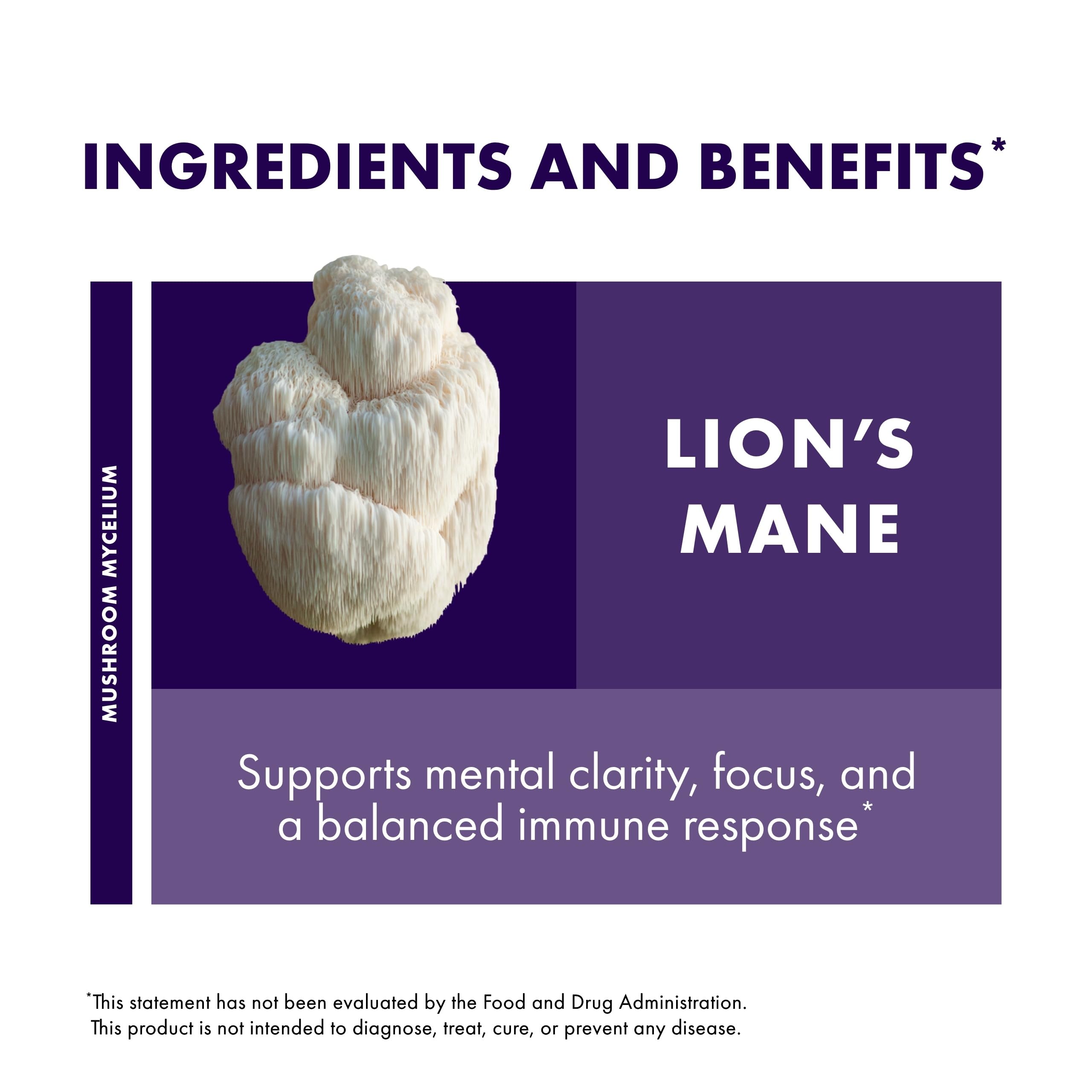 US-grown organic mushroom mycelium product