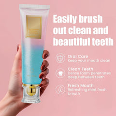 Brightened smile after using Hotlock Niacinamide Whitening Toothpaste