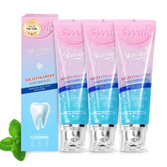 Front view of Hotluck Niacinamide Whitening Toothpaste pack3