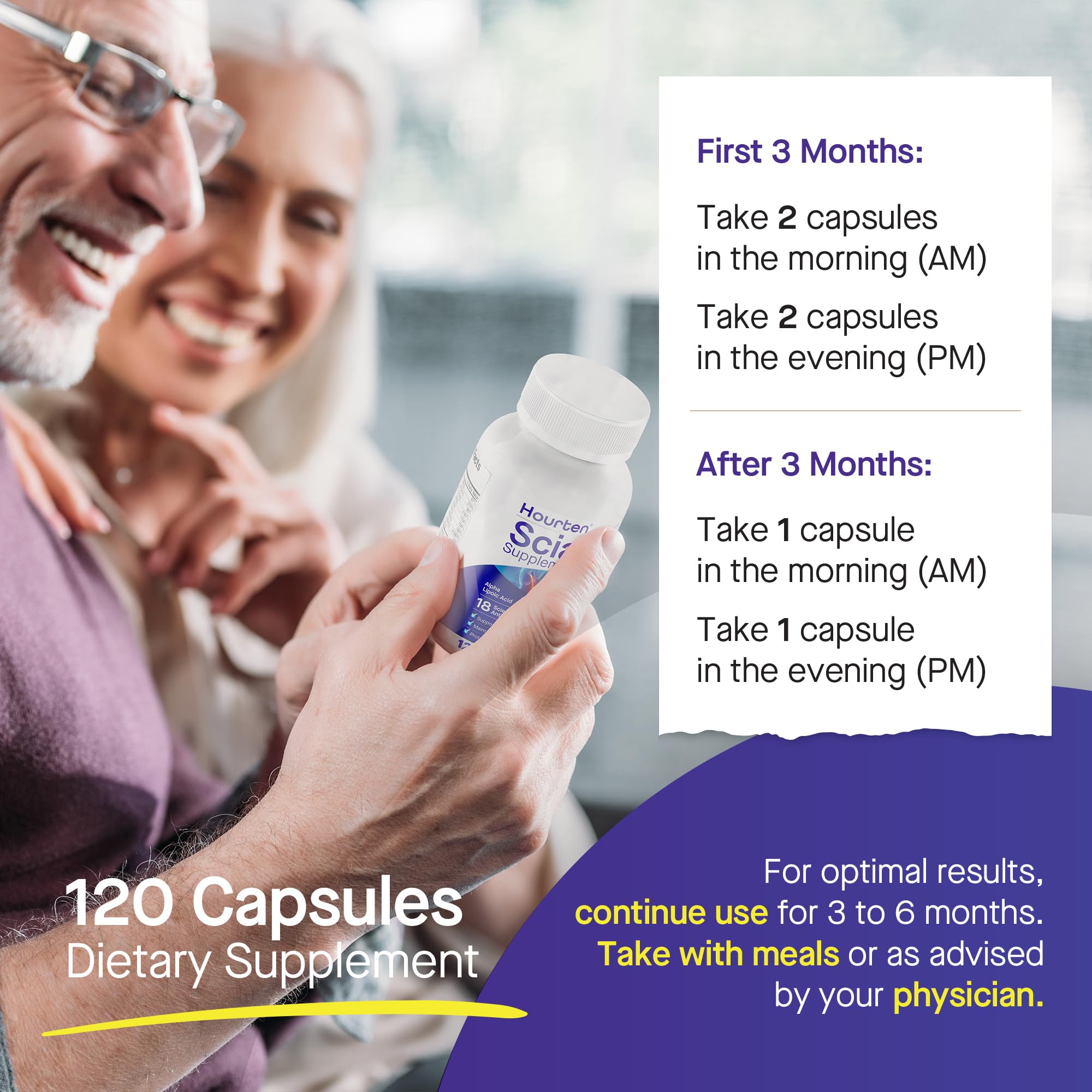 Made in USA label on Hourten supplement bottle