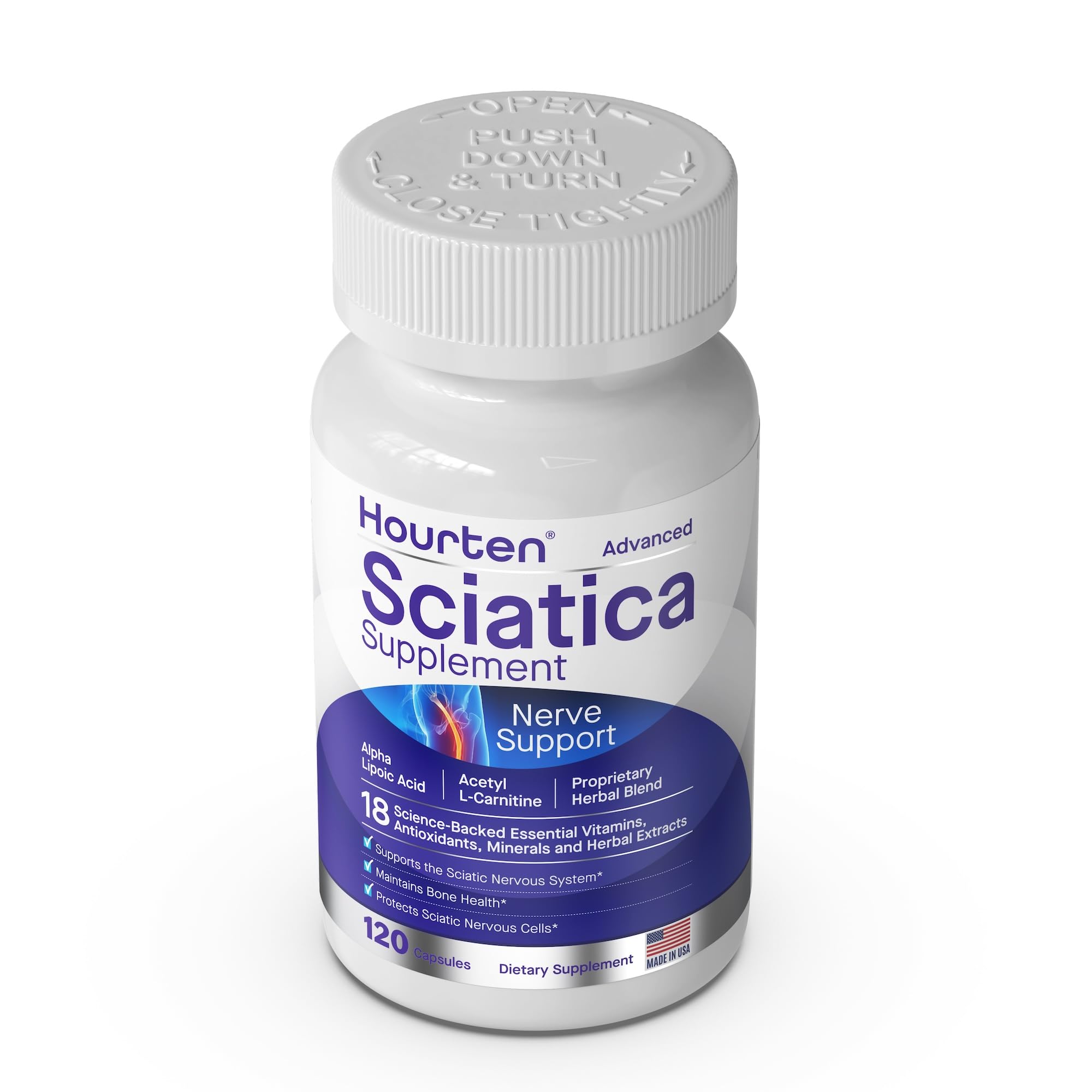 Made in USA GMP-certified facility Los Angeles Hourten packaging