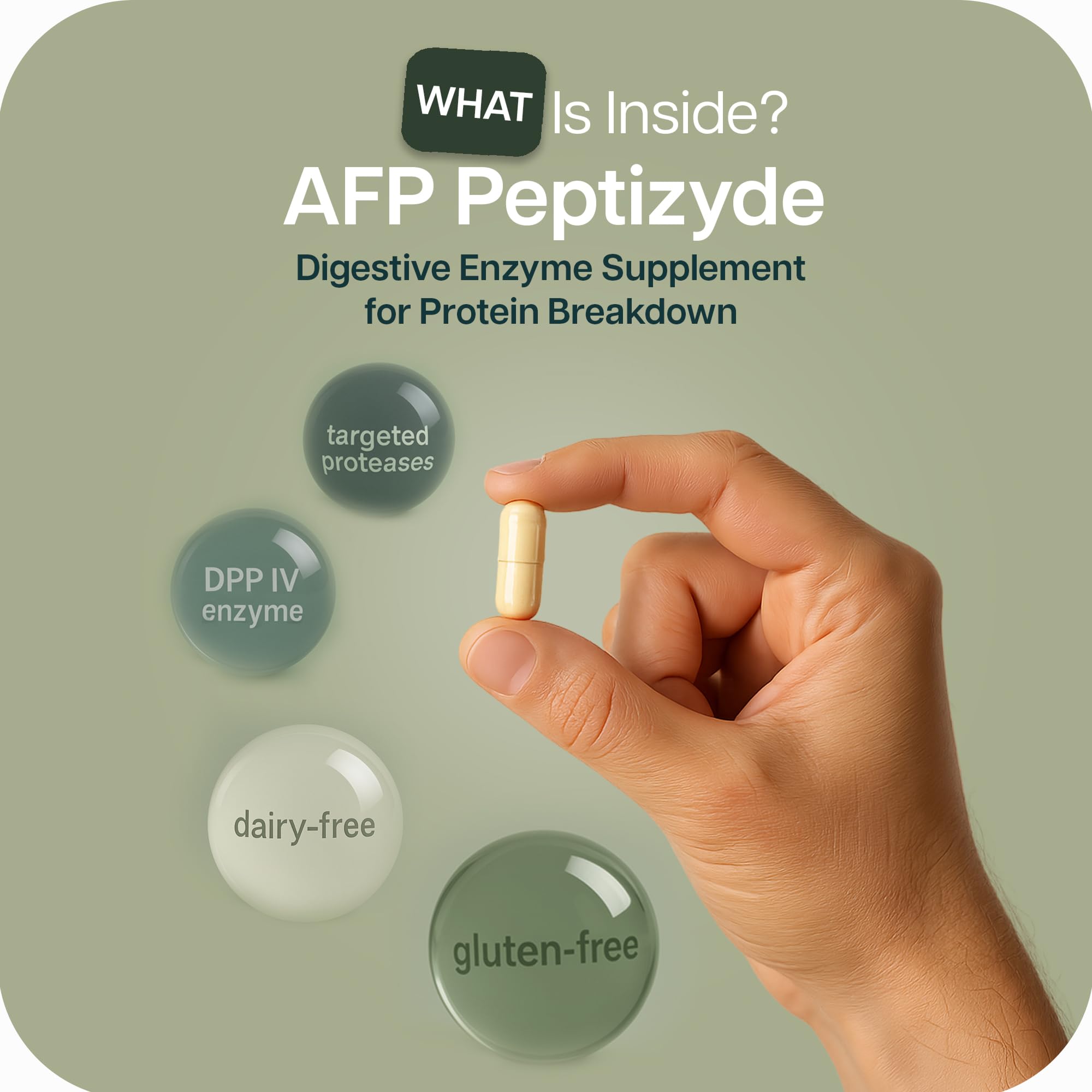 AFP Peptizyde bottle front view