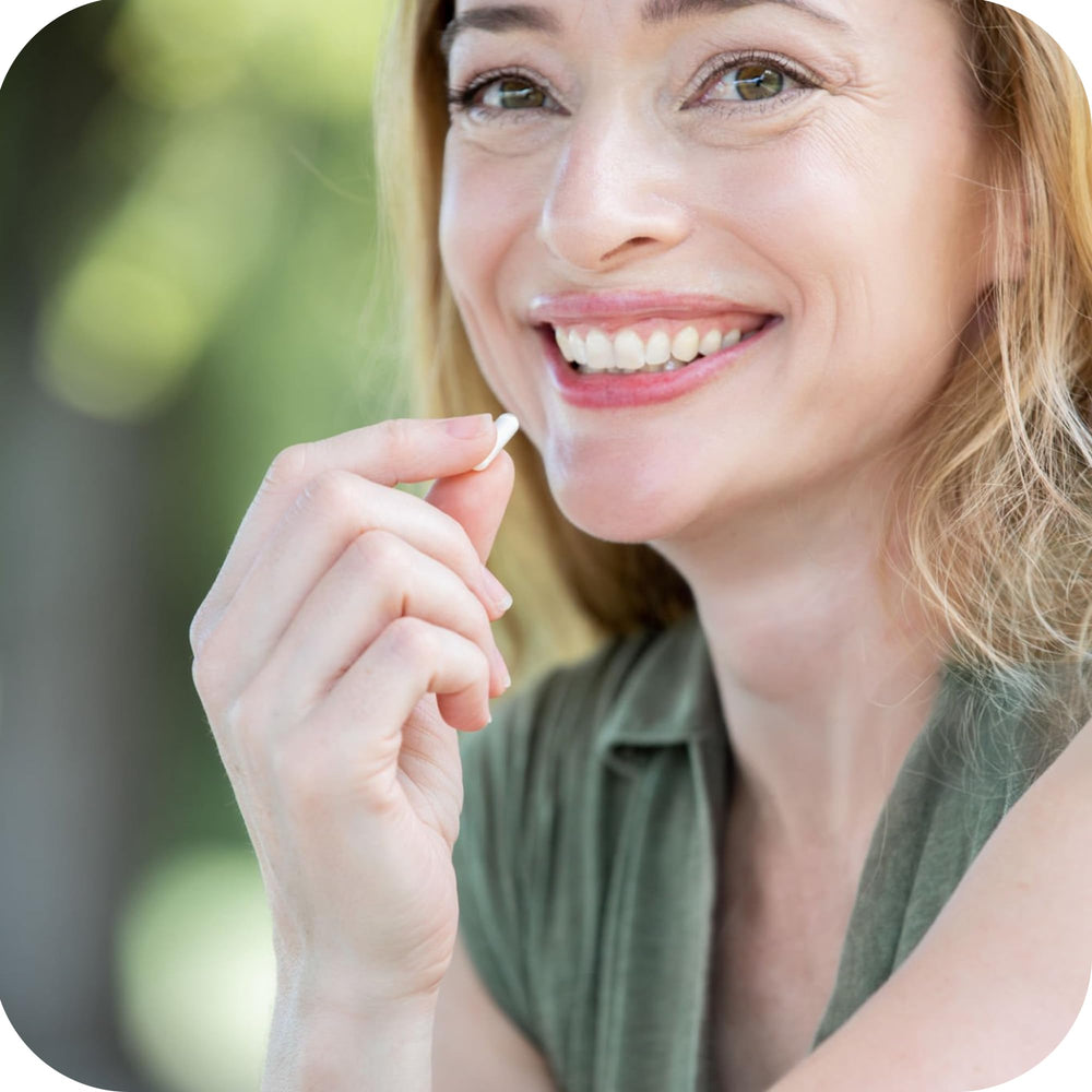 Serving suggestion of AFP Peptizyde capsules