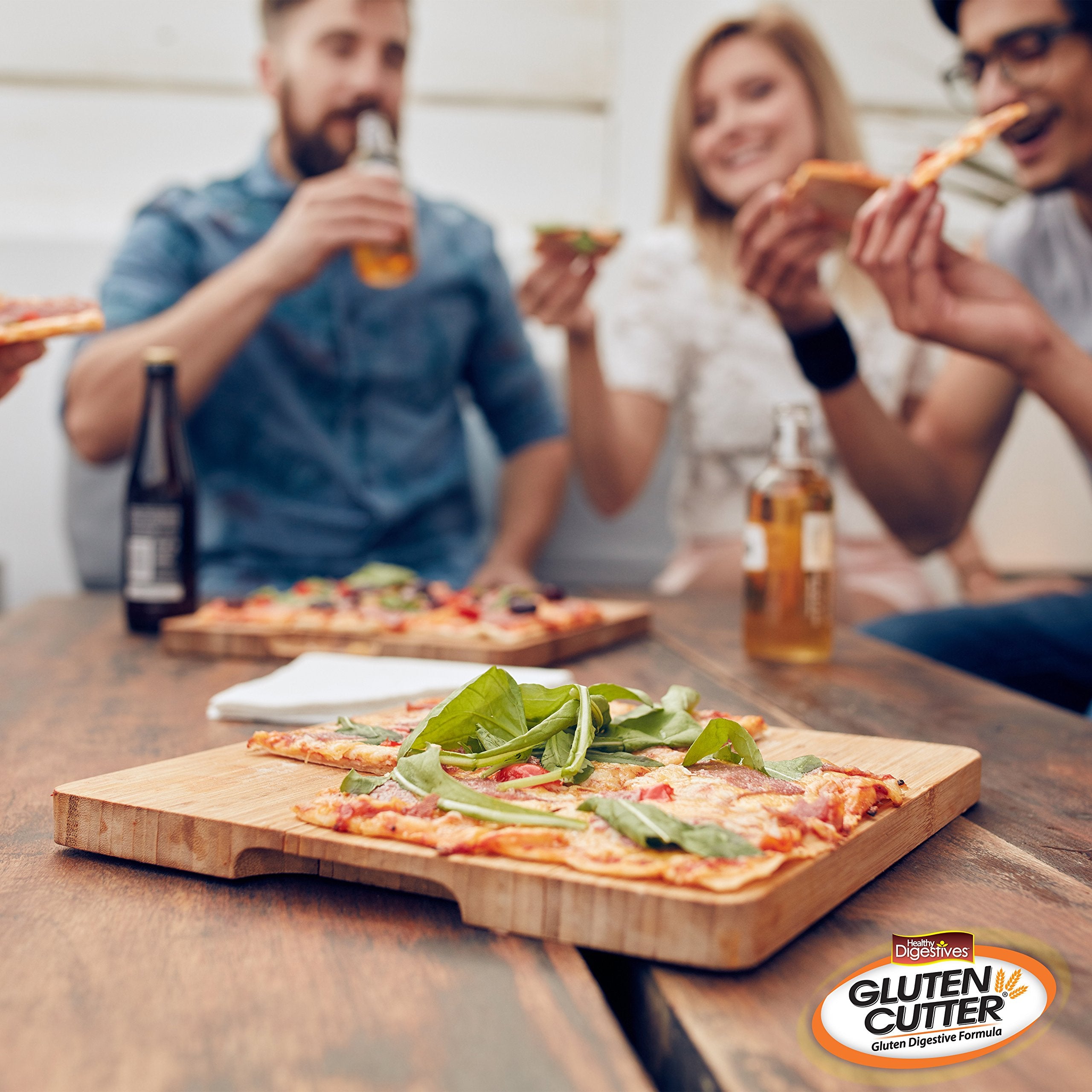 Diagram illustrating how Gluten Cutter works