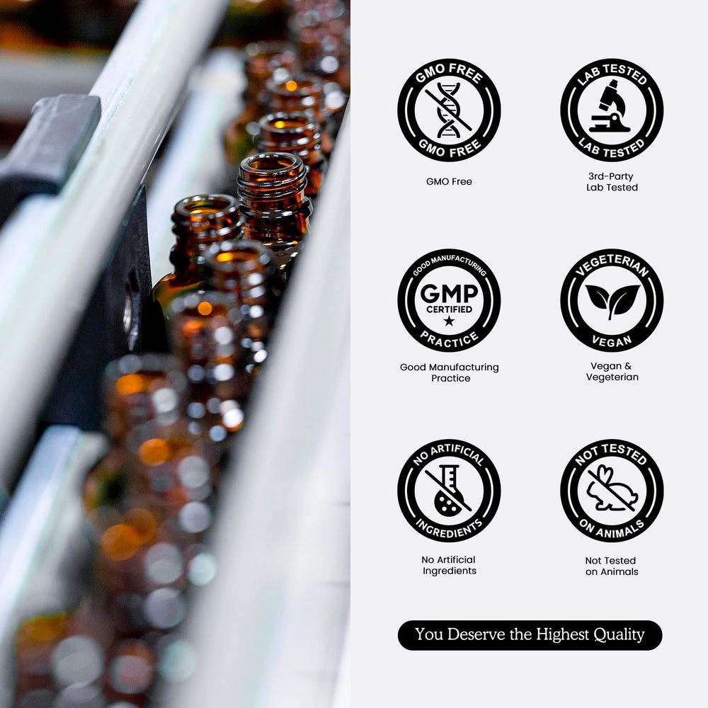 Illustration showing how to use liquid drops