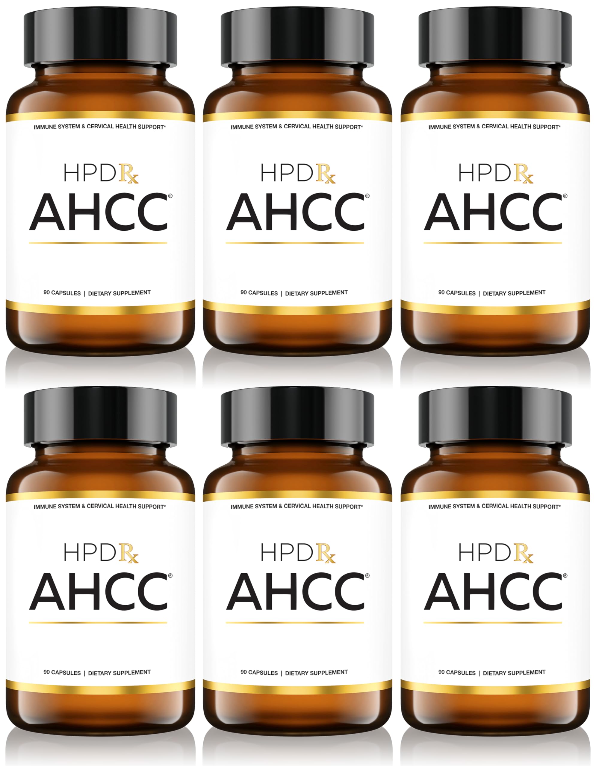 HPD Rx AHCC & Shiitake 1100 mg packaging