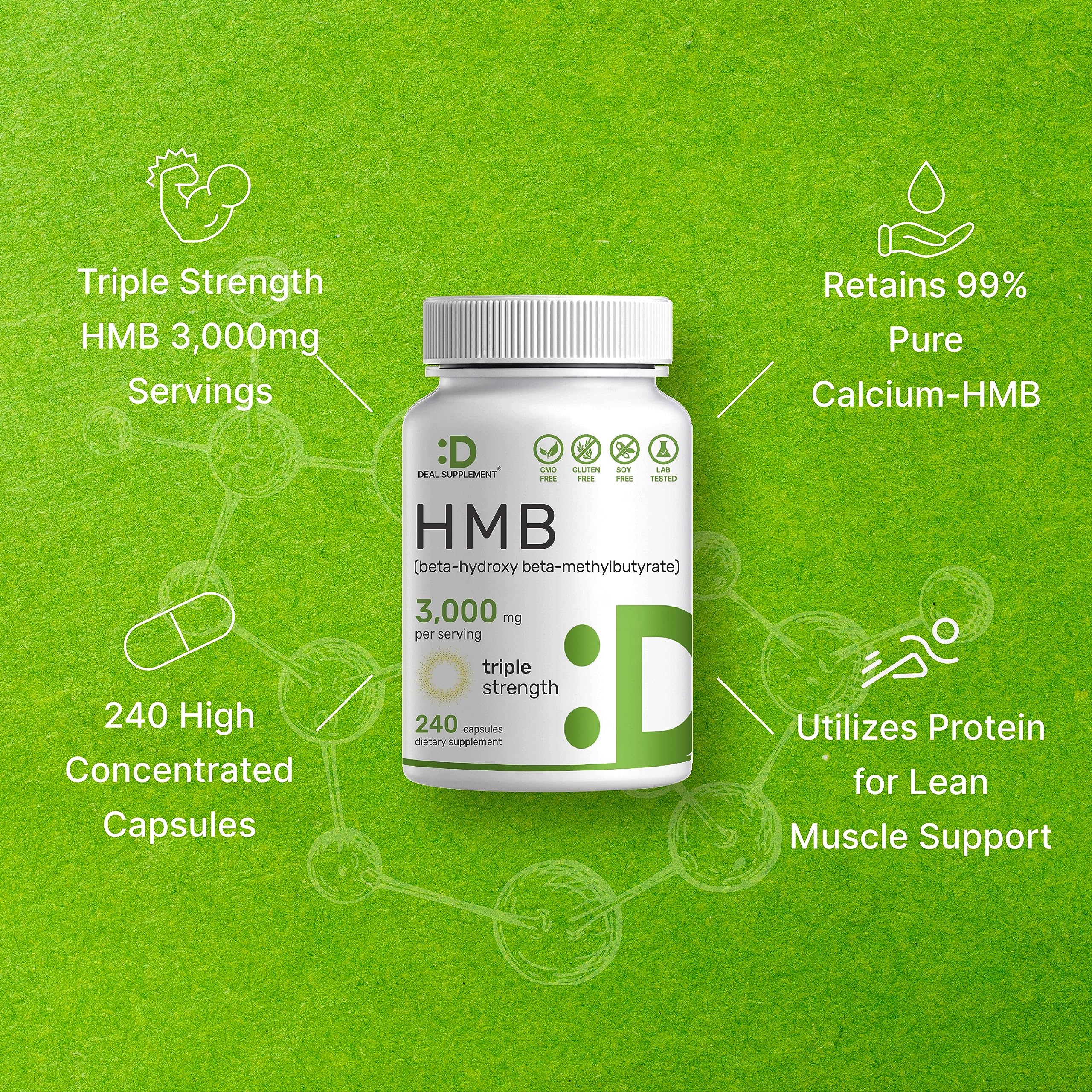 Non-GMO, gluten-free and dairy-free ingredients label close-up
