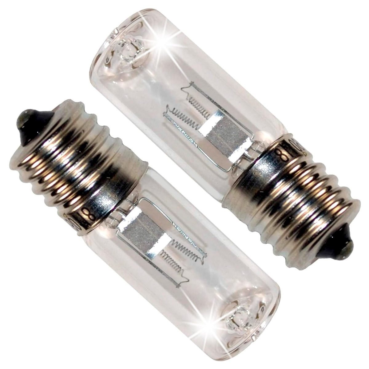 HQRP 2-Pack bulbs for Philips Sonicare HX6160 - front view