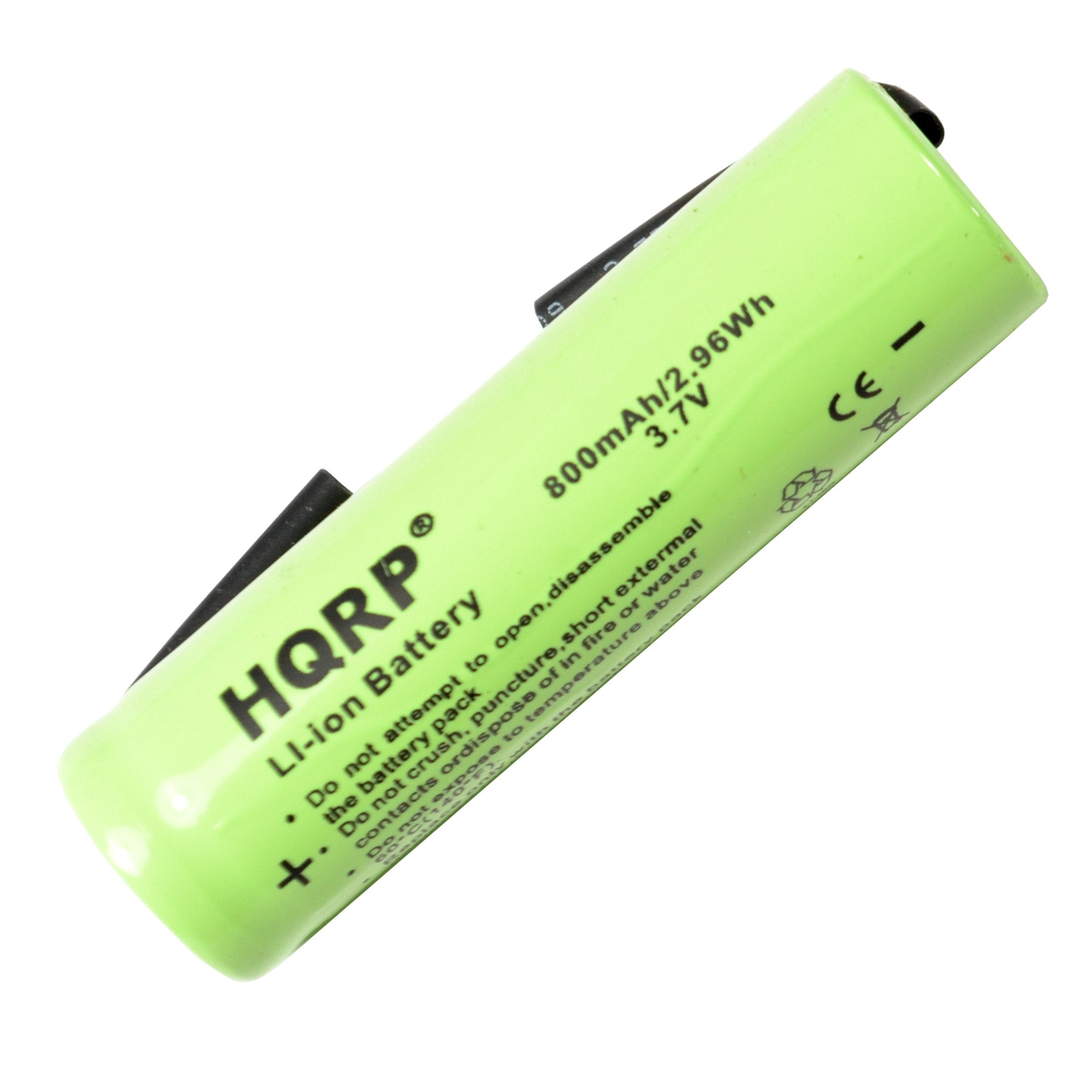 HQRP 3.7V Li-Ion battery 49x14mm for Philips Sonicare HX6911