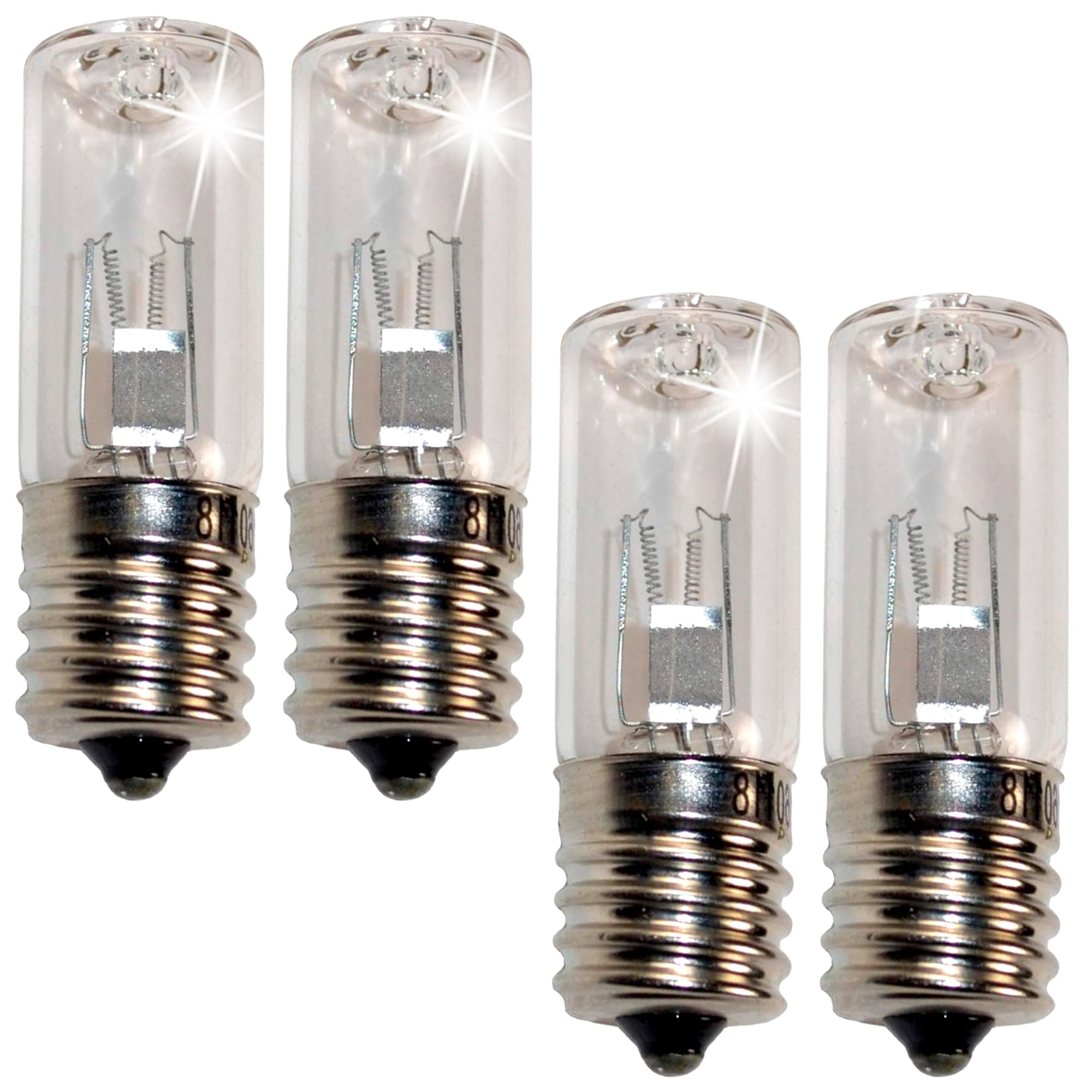 HQRP 4-pack bulbs inside the box