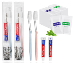 HQSLsund 200-pack toothbrushes with toothpaste in bulk