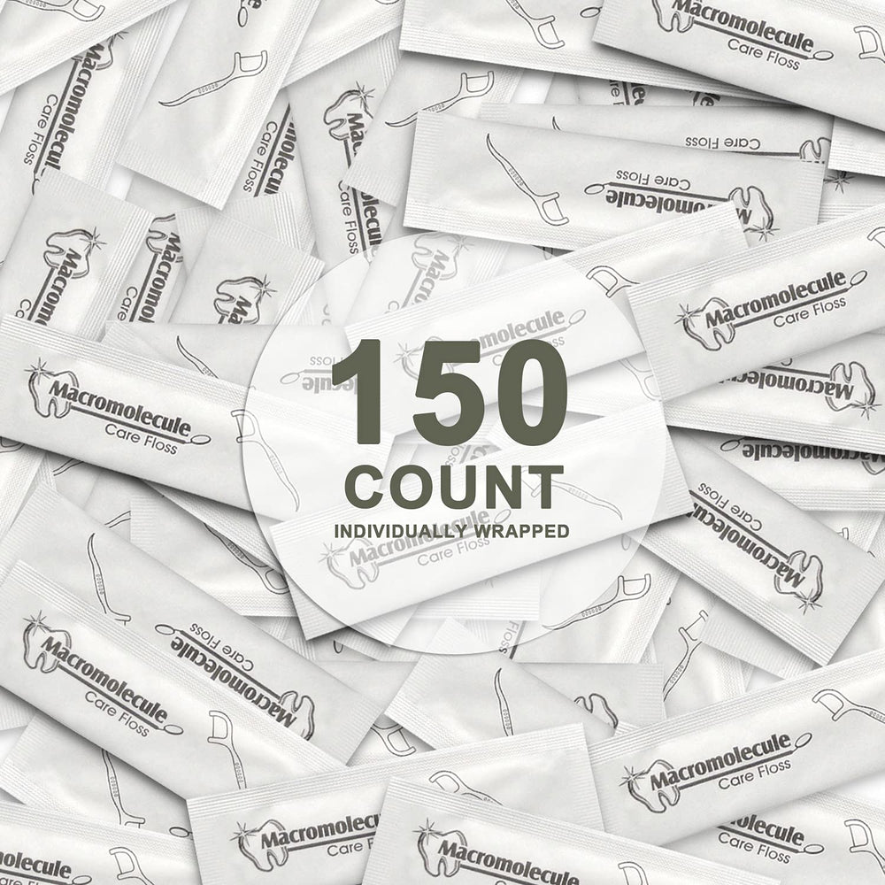 150-count dental floss picks individually wrapped