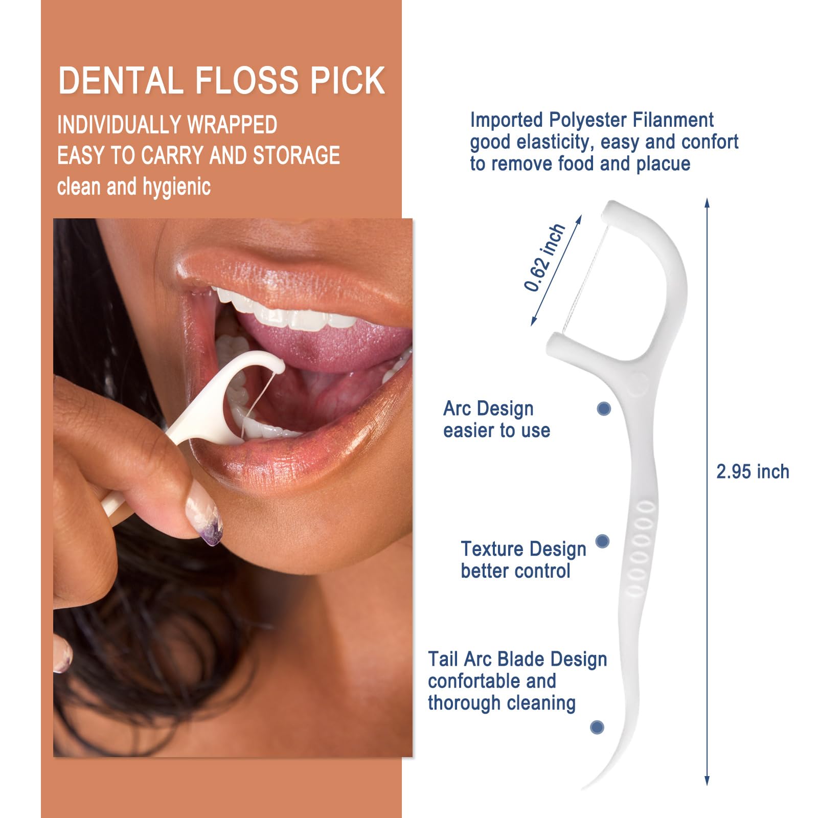 Individually wrapped packaging for hygiene and storage