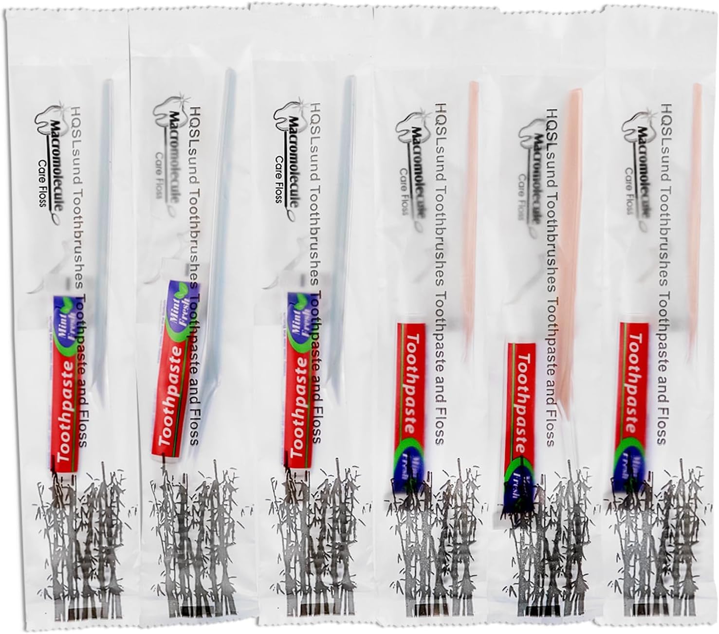 Travel-friendly disposable toothbrushes for hotels and travel