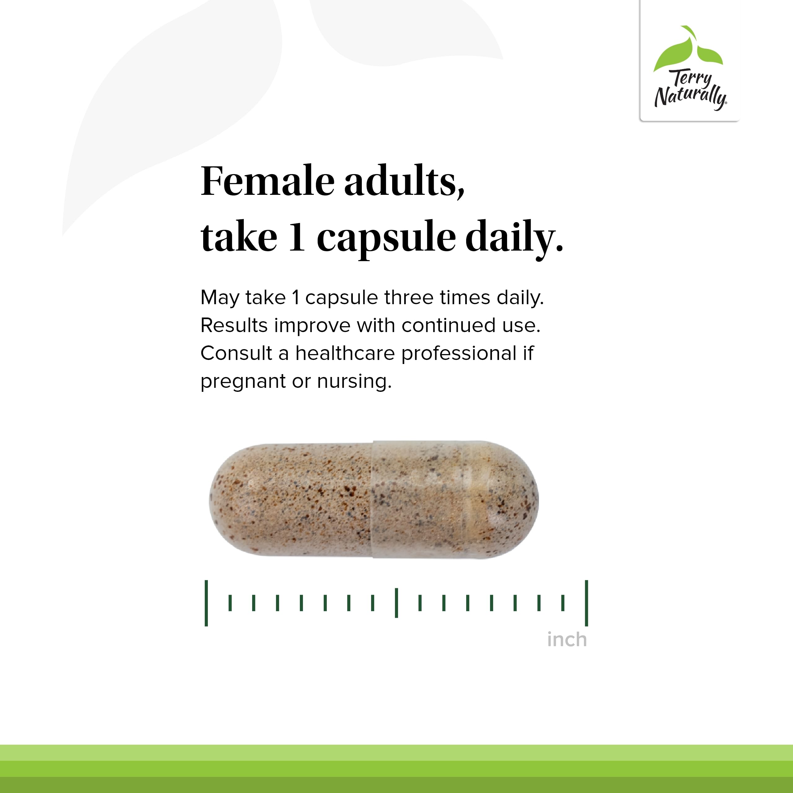 48-capsule bottle of Terry Naturally HRG80 dietary supplement