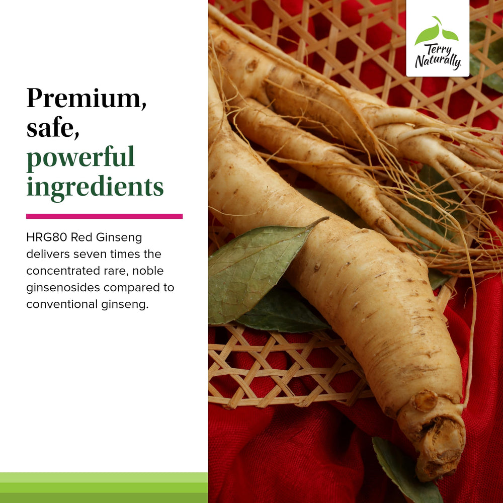 Ginseng-based energy support and endurance supplement