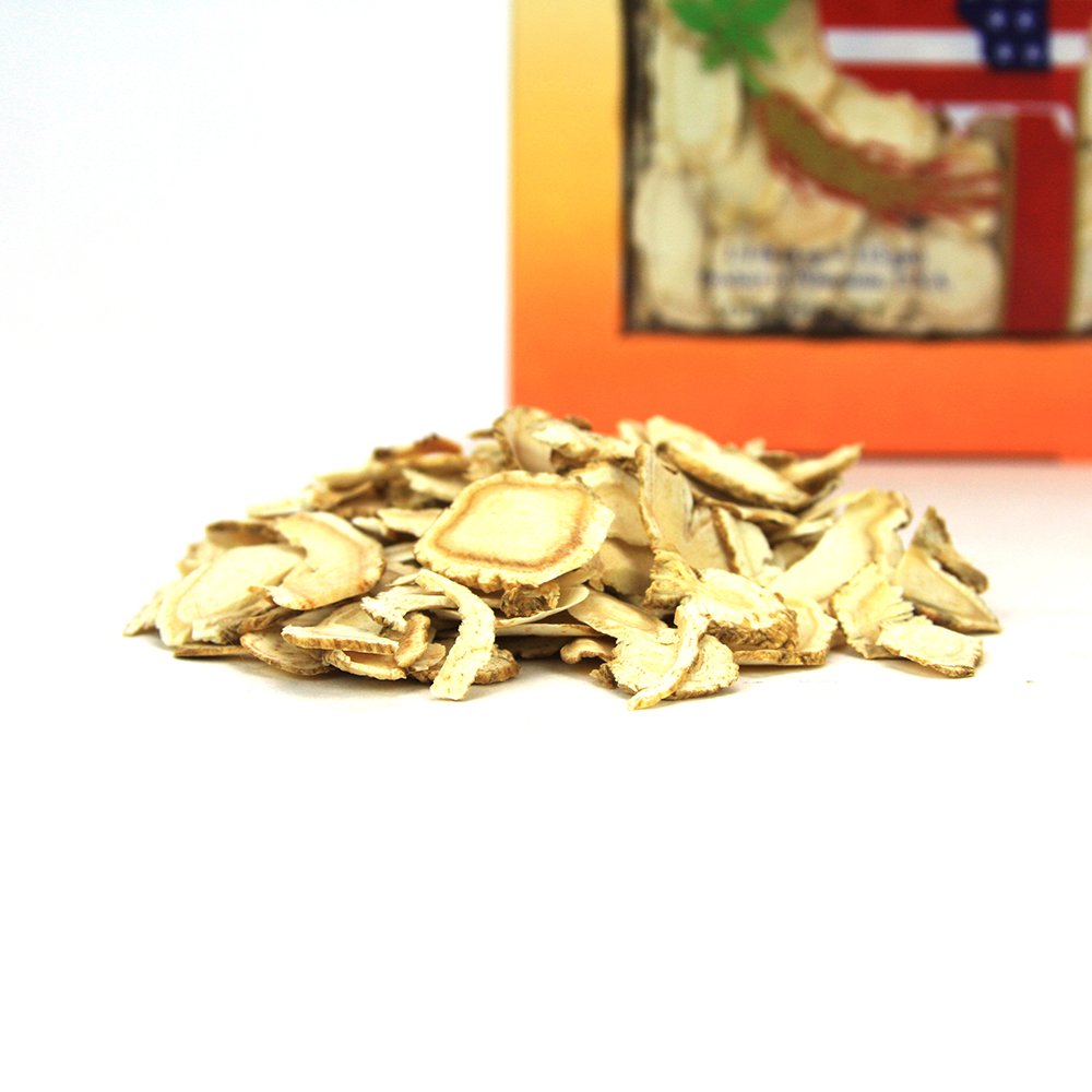4 oz box of medium sorted American ginseng slices from Ginseng Gardens