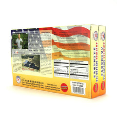 Close-up of Hsu's American Ginseng Tea Bags packaging