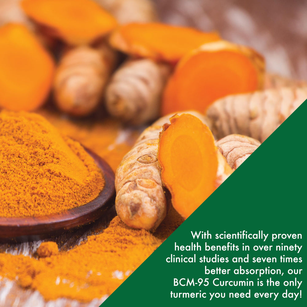 60-count packaging of turmeric capsules