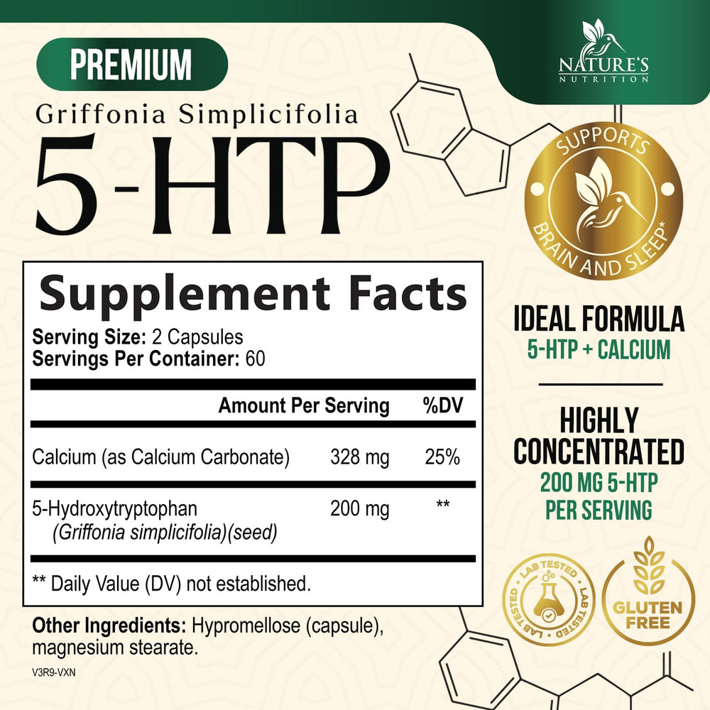 Back view of bottle showing supplement facts