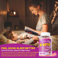 Illustration of magnesium glycinate, GABA, L-Glycine and Ashwagandha ingredients