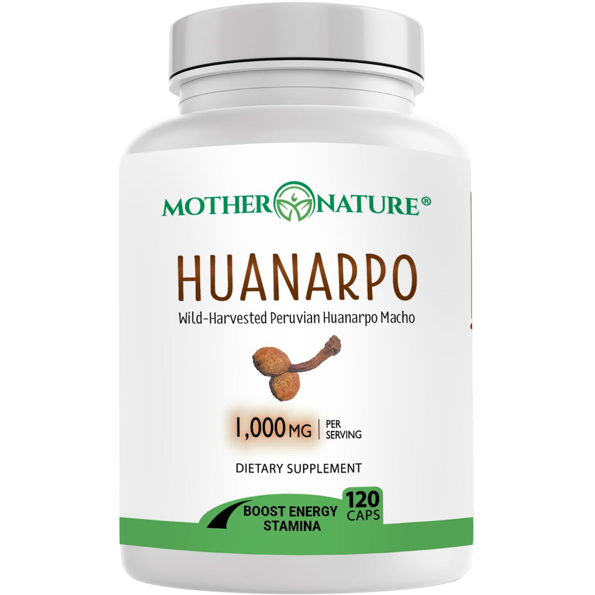 Huanarpo Macho capsules bottle front view