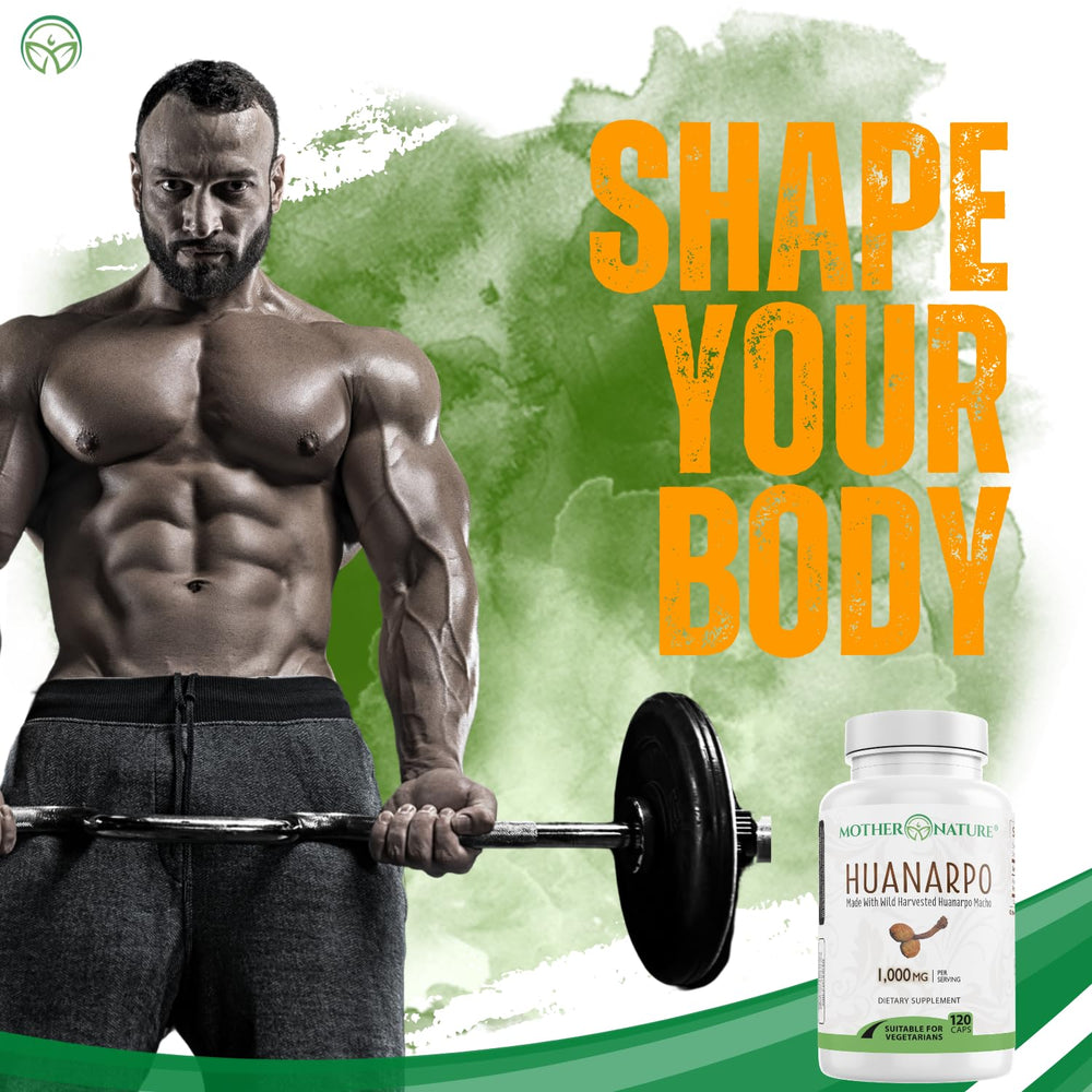 Huanarpo Macho capsules bottle side view with label