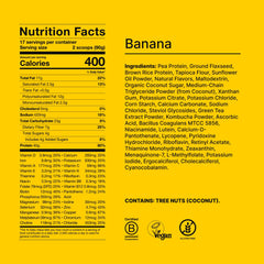 Serving size image: 3/4 cup of Huel Black Edition Banana 40g