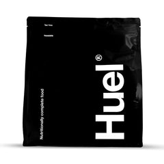 Huel Black Edition Vanilla packaging with 34 scoops
