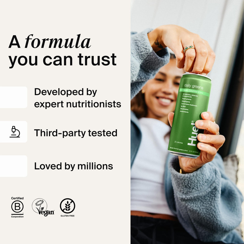 Organic Botanicals blend in Huel Daily Greens