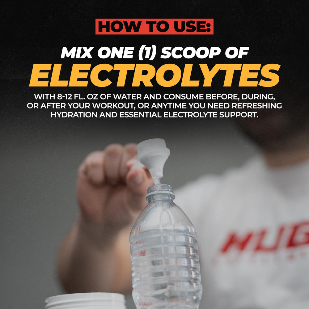 Huge Supplements Electrolytes powder athlete-ready package for training and daily activity hydration.