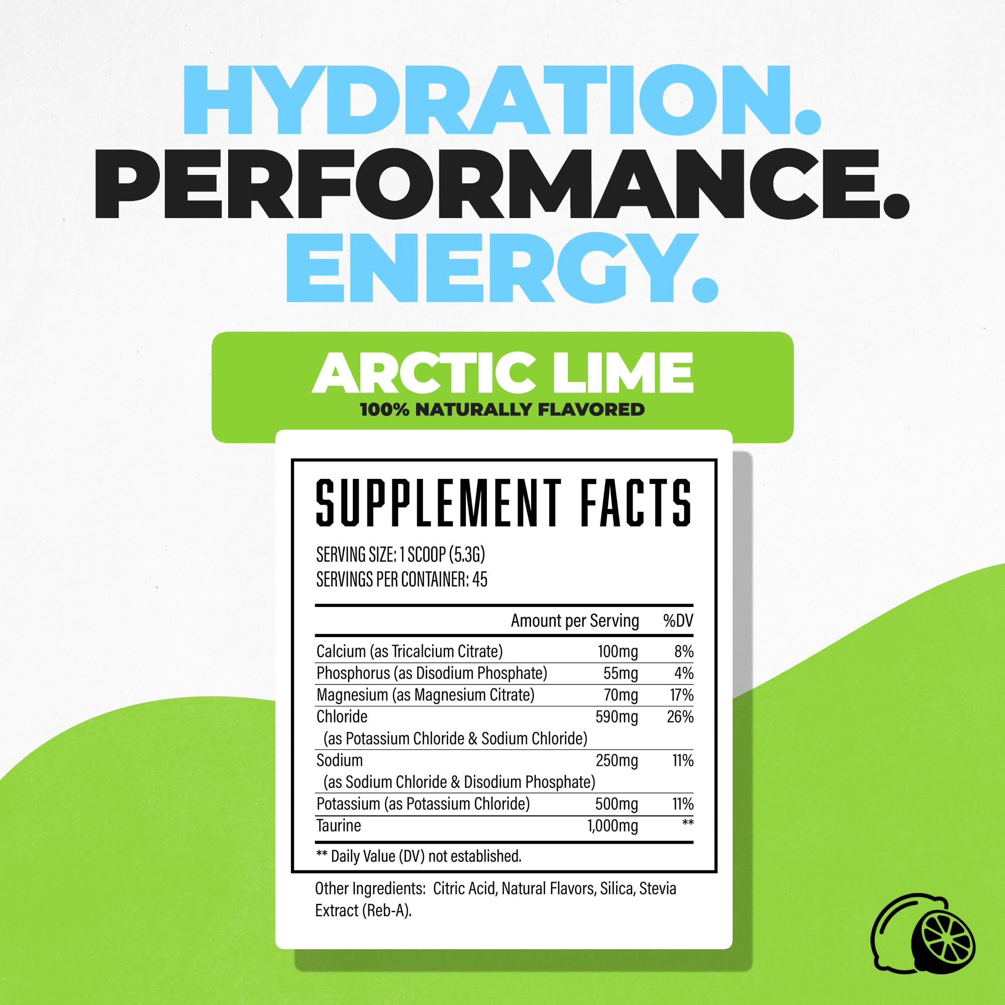 Huge Supplements Electrolytes Powder no sugar formula supports clean hydration during daily activity.