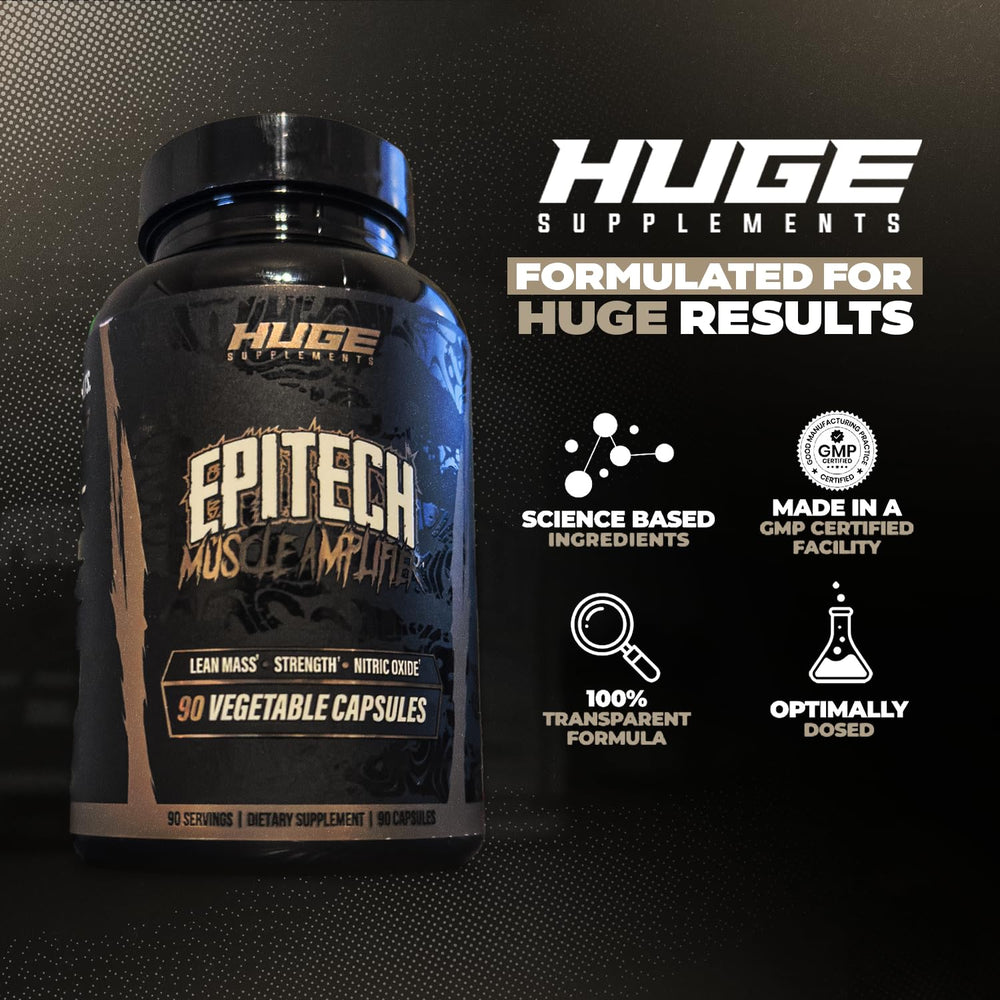 Huge Supplements Epicatechin serving scoop showing precise dosing