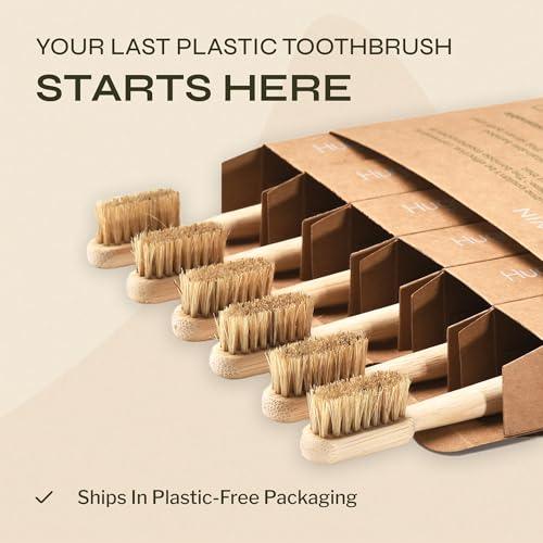 Toothbrush ready for compost after replacement