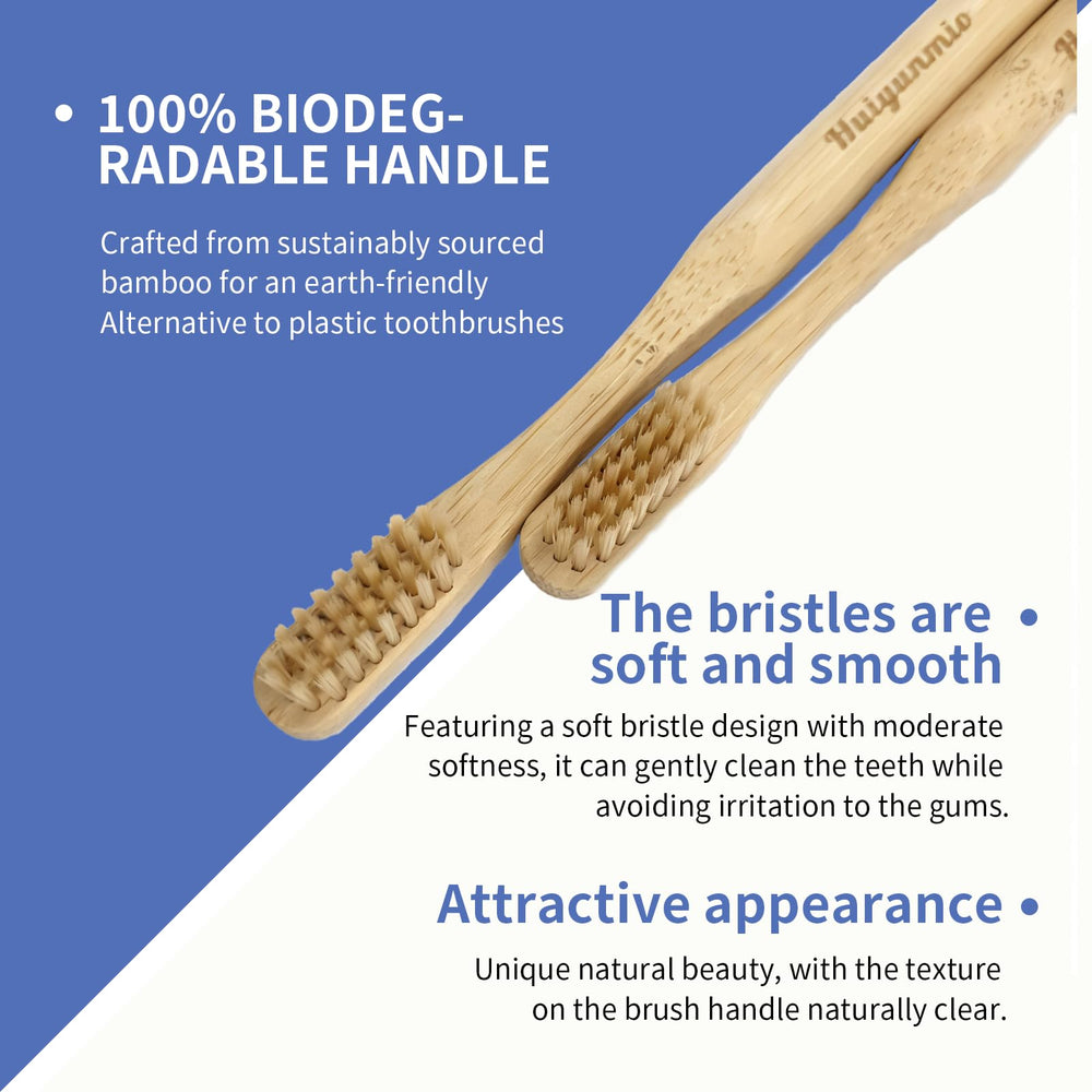Natural bamboo handle close-up