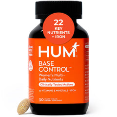 HUM Base Control Women's Multivitamin bottle