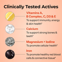 Taking a HUM Base Control tablet with water
