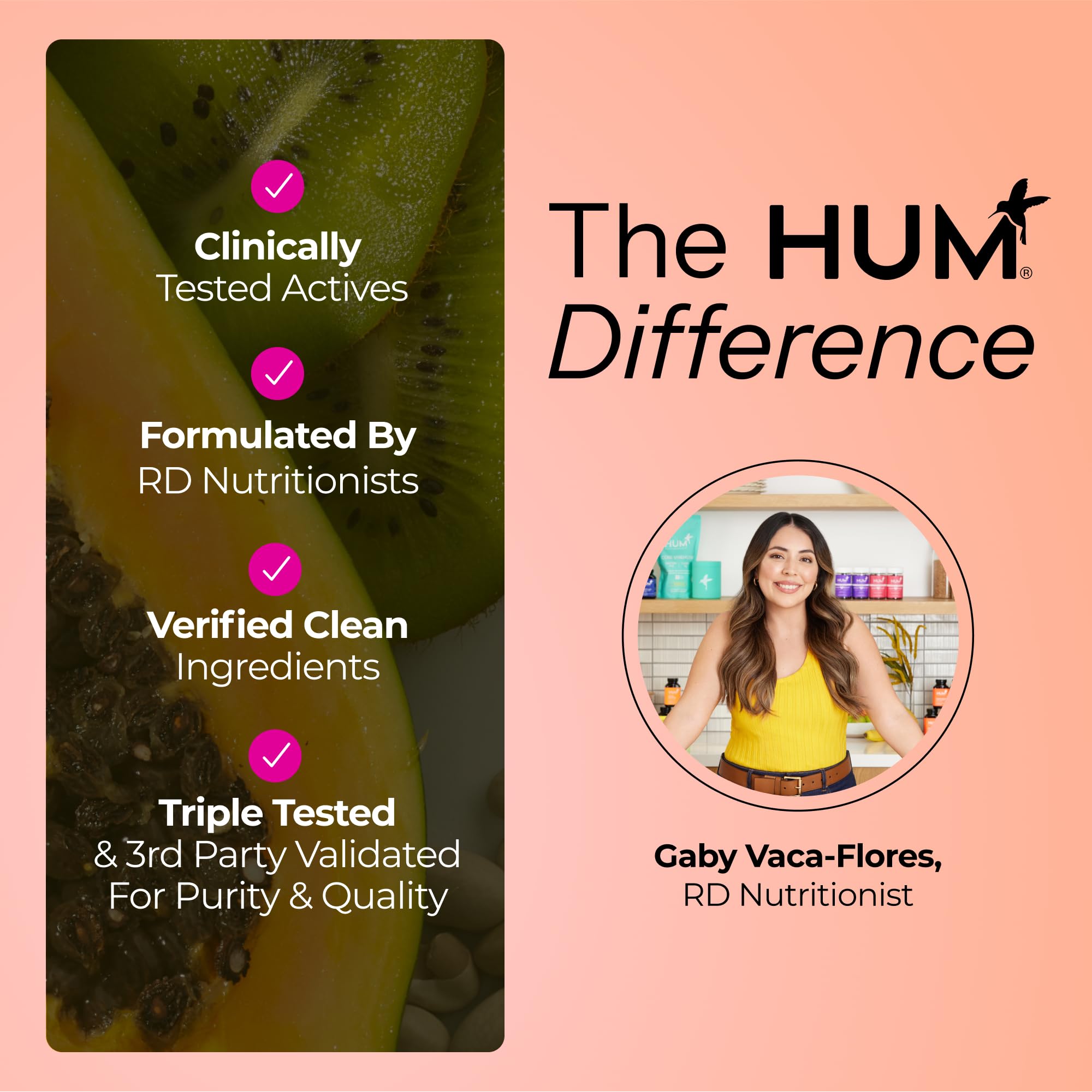 HUM Base Control product with 30 capsules