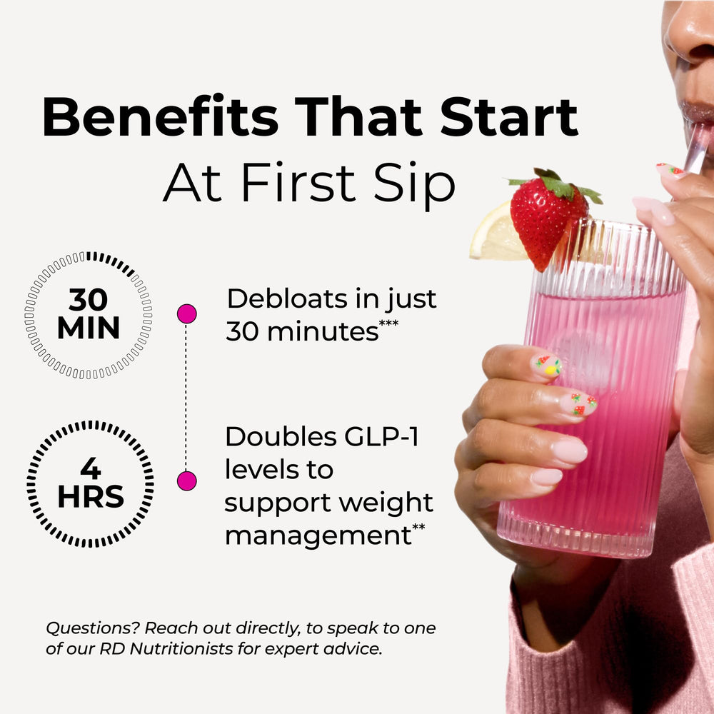 Prebiotics graphic for Hum Flatter Me fiber supplement