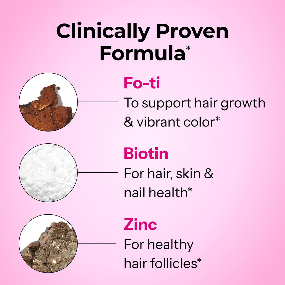 Fo-Ti root extract used in HUM Hair Strong formula