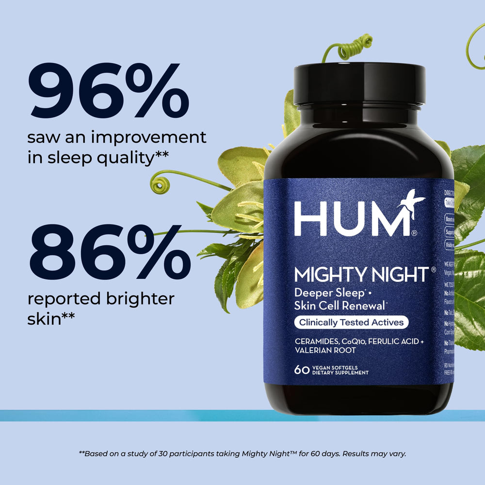 Overnight glow concept with HUM Mighty Night