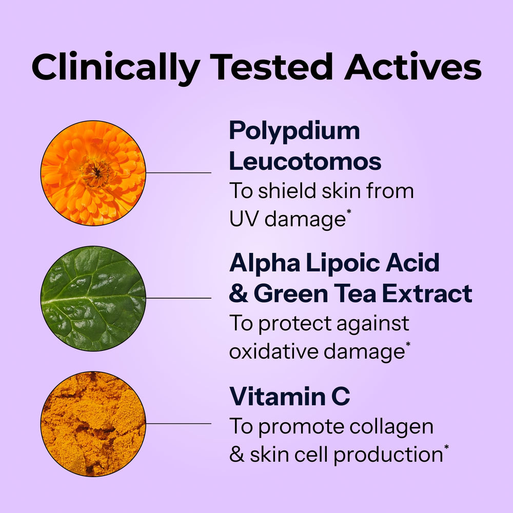 Turn Back Time bottle promoting anti-aging and skincare benefits